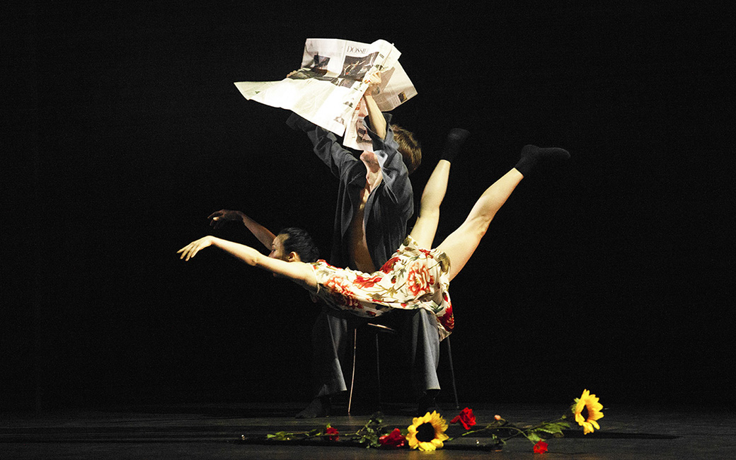 Bühne, Auf dem Wasser zu Tanzen, Natalia Horecna, Ballett Kiel, Kiel